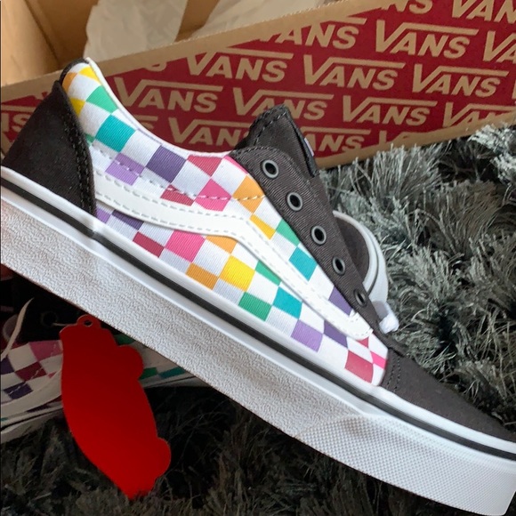 VANS BIG KID WARD SNEAKERS Party Check - Picture 5 of 14